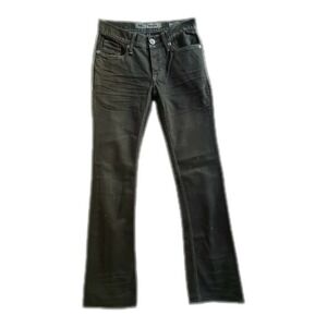 BKE Aiden 25R Jeans Men Dark Gray Stretch